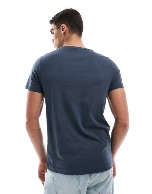Tommy Hilfiger - T-shirt met logo in marineblauw, 4 van 4