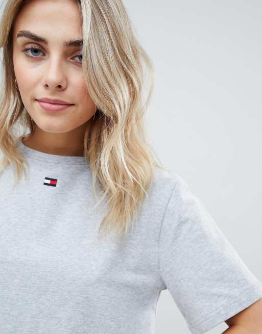 Tommy Hilfiger – T-shirt z bawełny z logo, 3 z 4