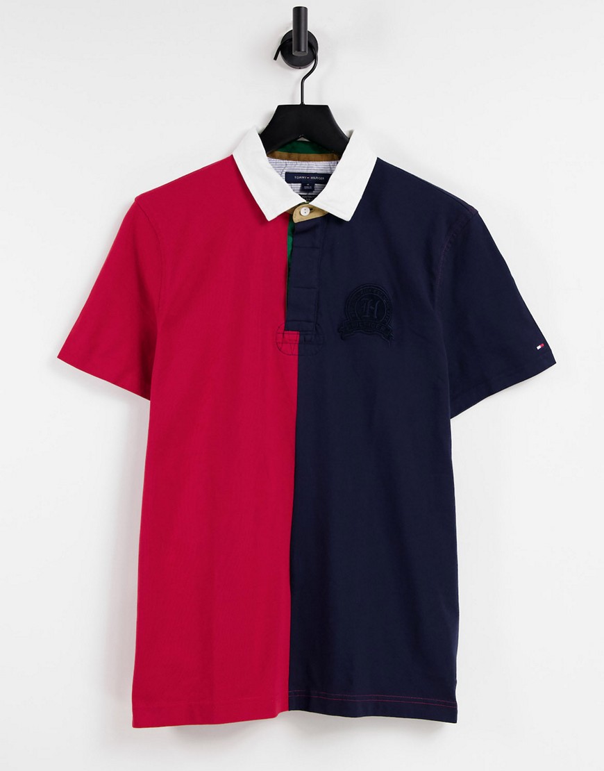 Tommy Hilfiger taft polo shirt-Red