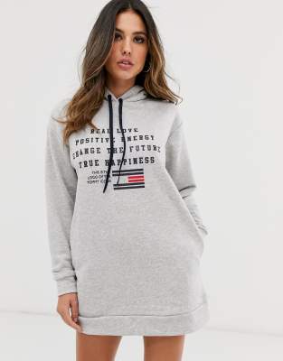 tommy hoodie dress