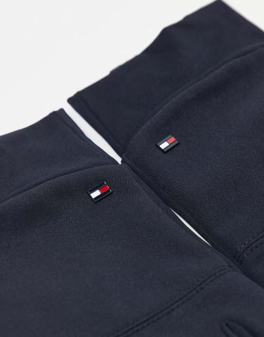 Tommy Hilfiger tech gloves in black, 2 of 3