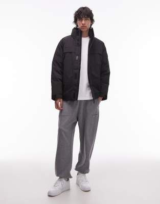 Tommy Hilfiger Tech Hooded Jacket In Black