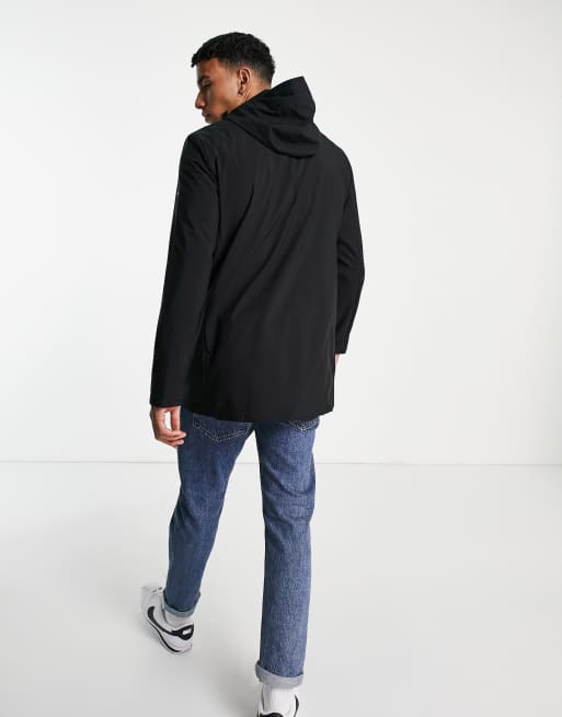 Tommy jeans black hot sale hooded parka