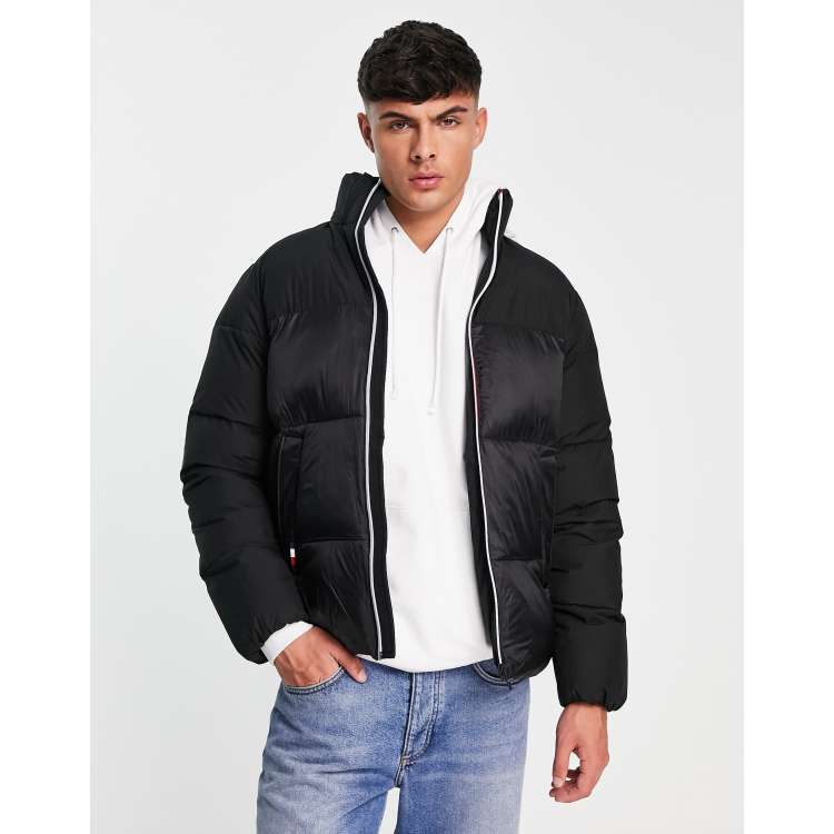 Tommy hilfiger puffer 2025 jacket no hood