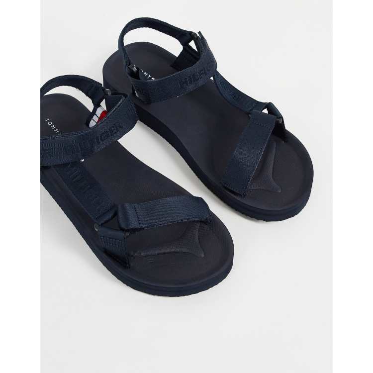 Navy tommy on sale hilfiger sandals