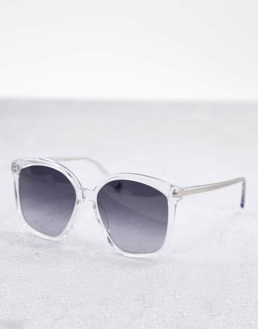 Tommy Hilfiger – TH 1669/S – Okulary przeciwsłoneczne z kwadratowymi szkłami