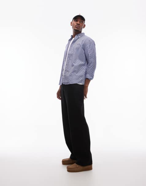 Tommy Hilfiger Th flex gingham check regular shirt in blue - view 1