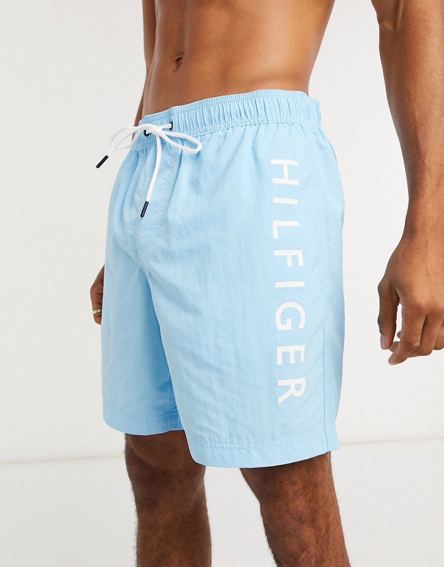 Tommy Hilfiger The Hilfger Swimshorts In Blue