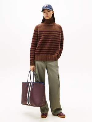 Tommy Hilfiger - The Monoplay - Tragetasche und kleine Tasche in Dunkelblau