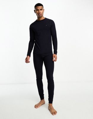 Tommy Hilfiger thermal pants in navy - ASOS Price Checker