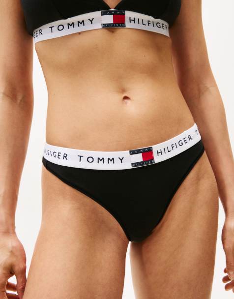 Tommy Hilfiger thong in black - view 1
