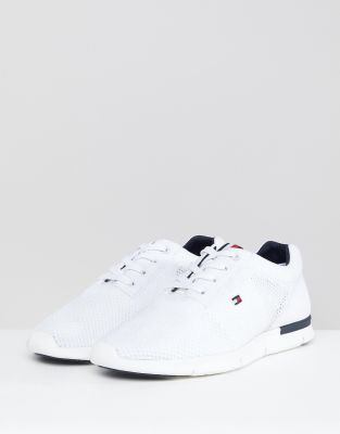 tommy hilfiger white flag trainers