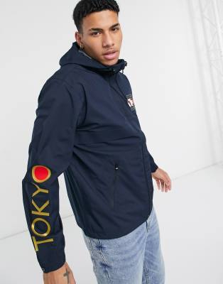 tommy jeans hooded coat