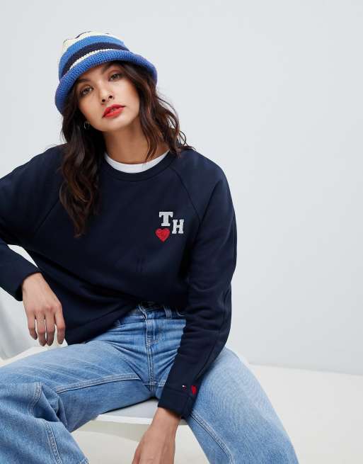 Tommy with hot sale love sweatshirt