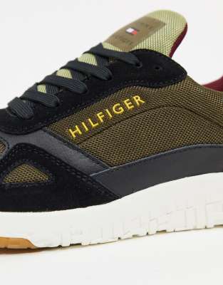 tommy hilfiger green trainers