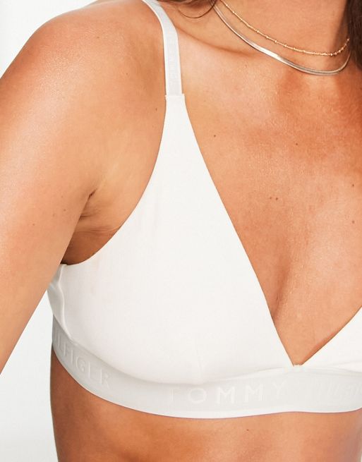 Buy Tommy Hilfiger Seacell Triangle Bralette In White