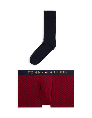 Tommy Hilfiger Trunks And Socks Set In Blue