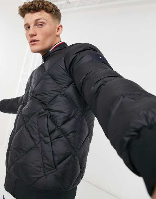 Hilfiger padded hot sale bomber