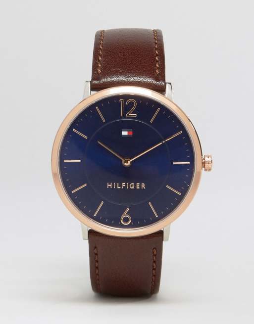 Tommy Hilfiger Ultra Brown Leather With Dial 1710354 |