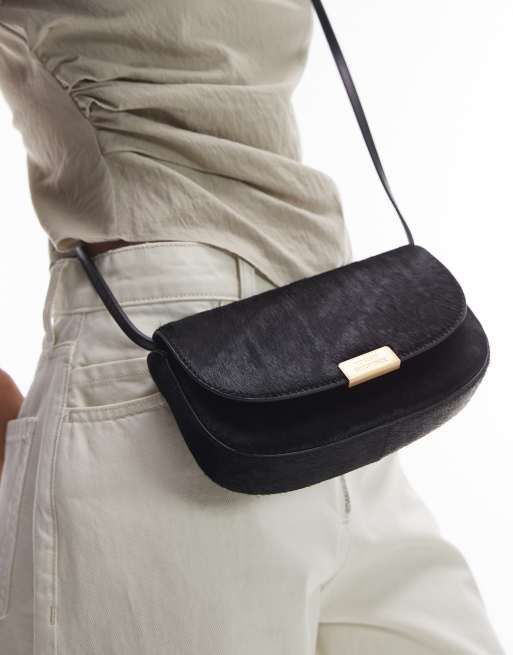 Damen Lederjacken Hilfiger Bauchtasche Leder Crossbody-Tasche Aus Leder  Schwarz Tommy Hilfiger