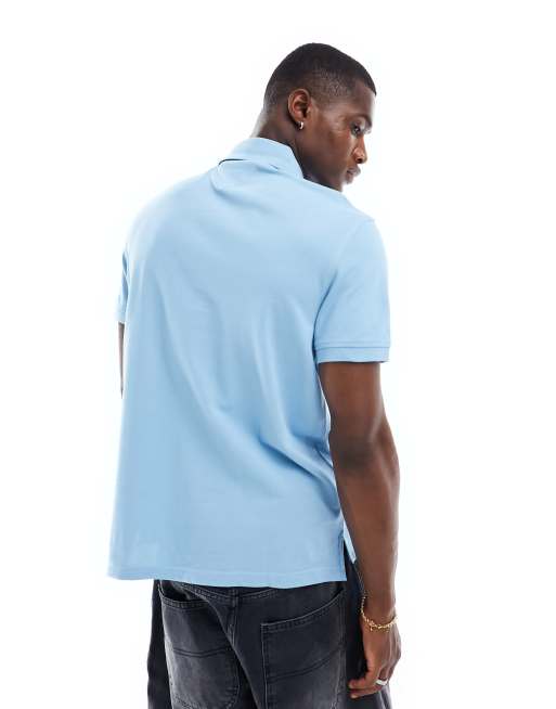 Light blue tommy clearance hilfiger polo