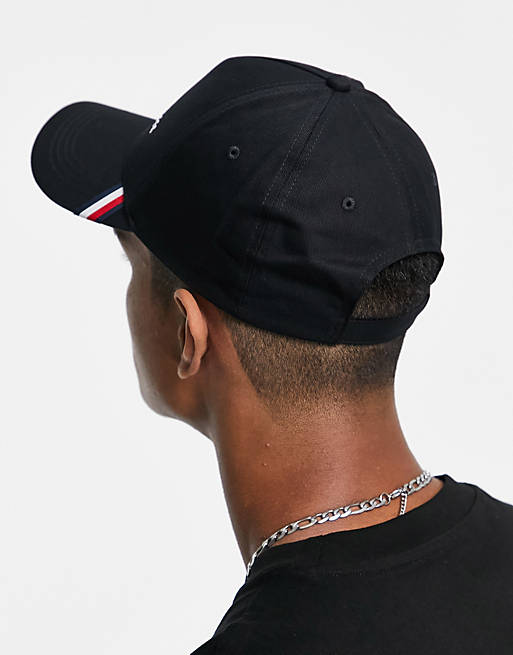 Tommy Hilfiger uptown cap with logo in black | ASOS