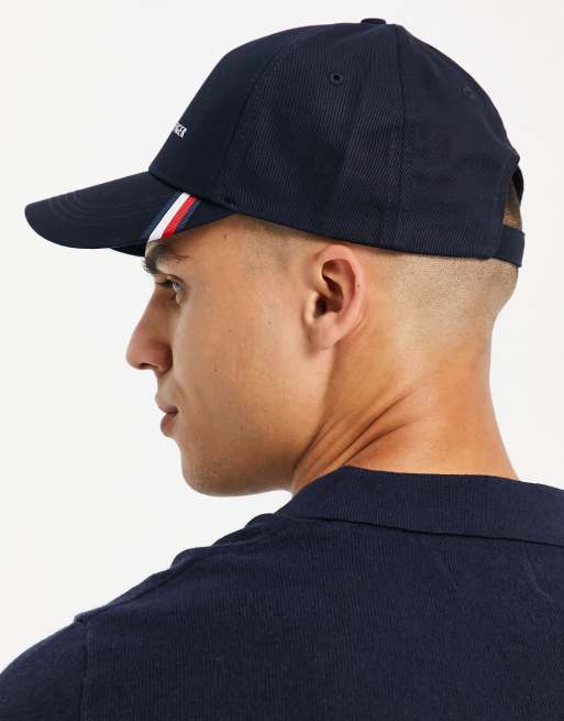 | in logo ASOS with uptown cap navy Hilfiger Tommy