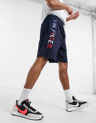 Tommy Hilfiger Usa Logo Shorts-navy | ModeSens