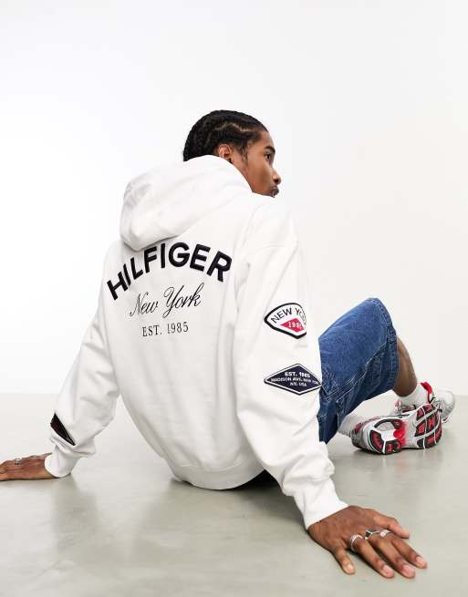 Tommy hilfiger sale varsity hoodie