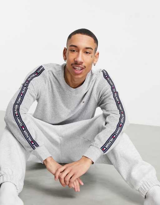 Tommy hilfiger taping sweatshirt sale