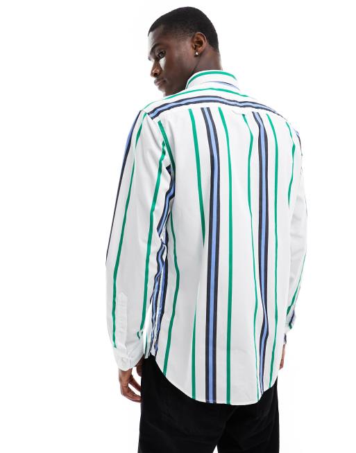 Tommy hilfiger store horizontal striped shirt