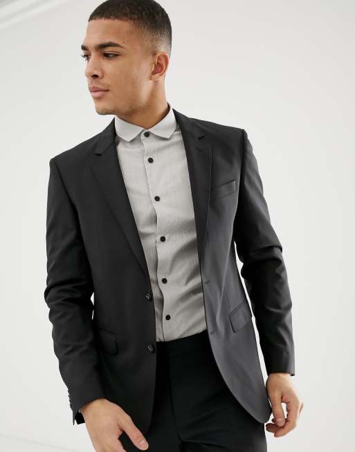 Tommy Hilfiger - Costume slim - Noir, 3 de 3