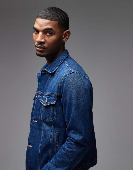 Tommy Hilfiger - Veste en jean style camionneur - Bleu moyen délavé, 4 de 5