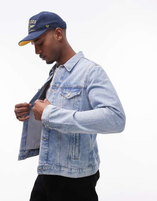 Tommy Hilfiger - Veste en jean style camionneur - Délavage moyen, 2 de 4