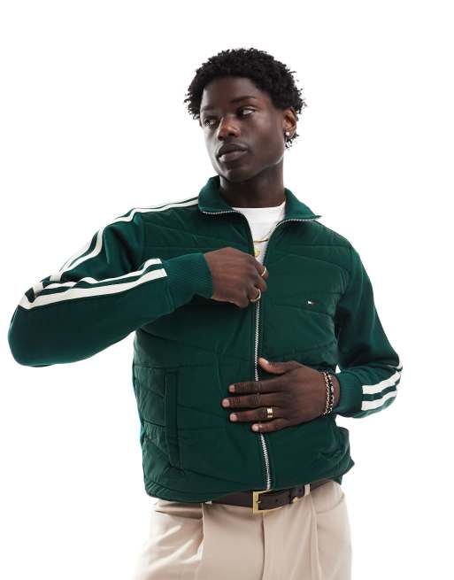 Tommy Hilfiger - Veste zippée - Vert olive