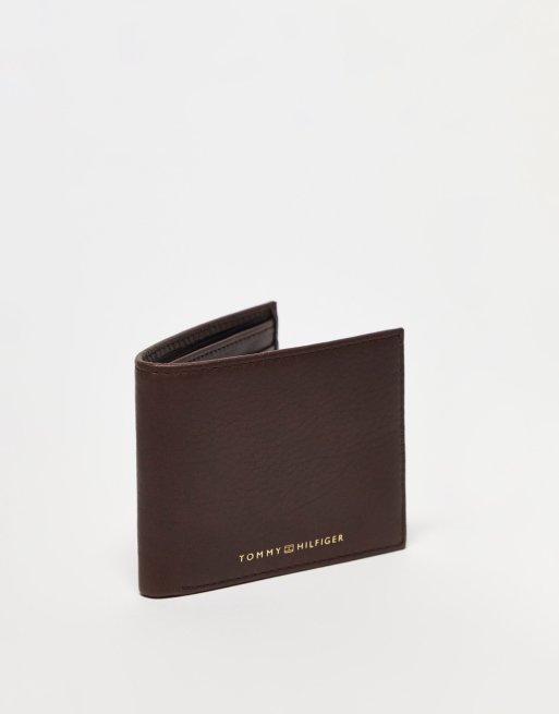 Signal Borgmester triathlete Tommy Hilfiger wallet in brown | ASOS