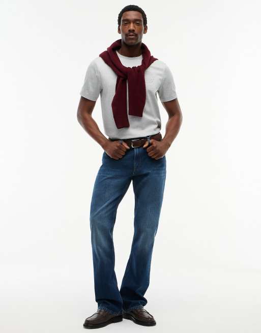 Tommy Hilfiger Warren faded bootcut jeans in ron indigo - dark wash, 2 of 7
