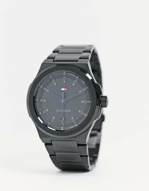 Hilfiger watch cheap black