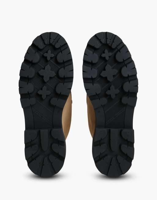 Tommy Hilfiger Wildleder-Chukka-Boots mit Schnürung und Profilsohle in Safari-Canvas, 5 von 7