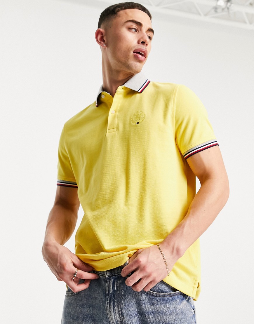 Tommy Hilfiger wingo polo shirt-Gold