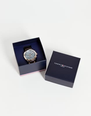 tommy hilfiger watch and cufflink set