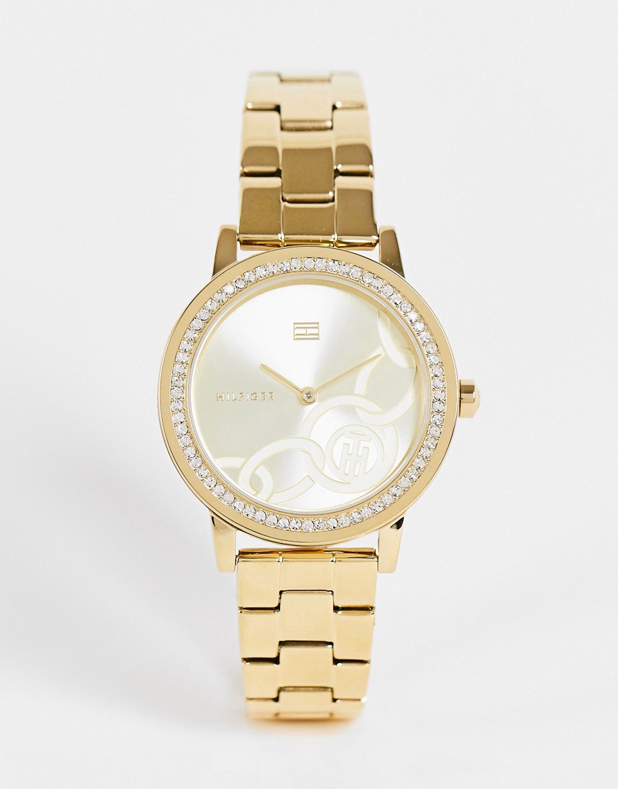 Tommy Hilfiger womens bracelet watch in gold 1782437