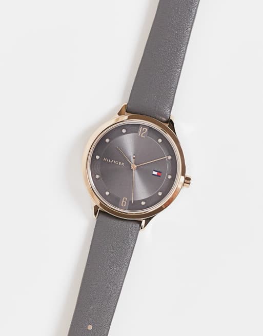 Tommy hilfiger grey clearance watch