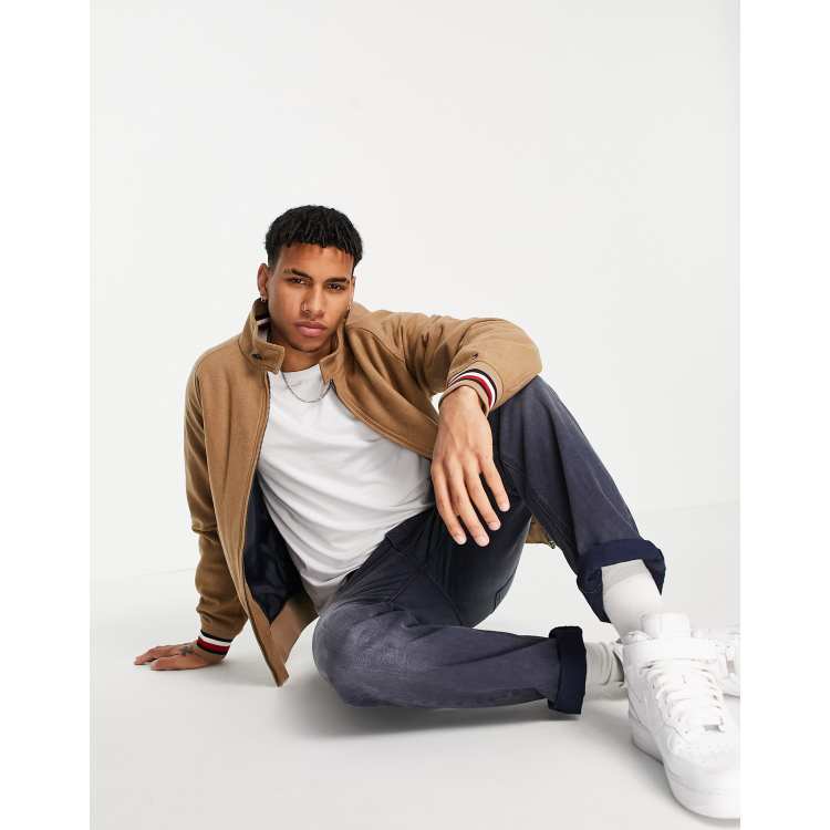 Tommy Hilfiger wool ivy jacket in tan | ASOS