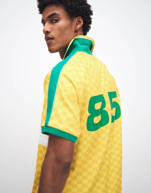 Tommy Hilfiger world cup Brazil football jersey in yellow, 5 of 5