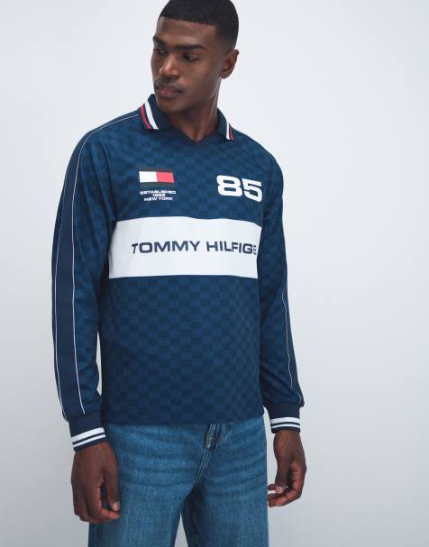 Tommy Hilfiger - World Cup - Marineblå rugbytrøje - view 1