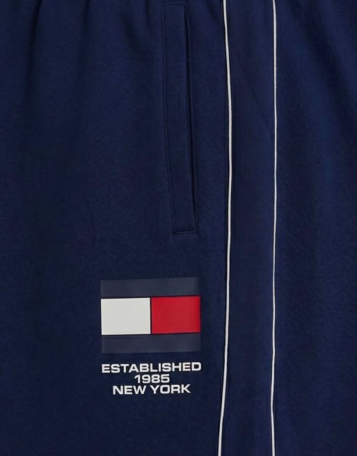 Tommy Hilfiger - World Cup - Pantaloncini blu navy in coordinato, 8 di 9