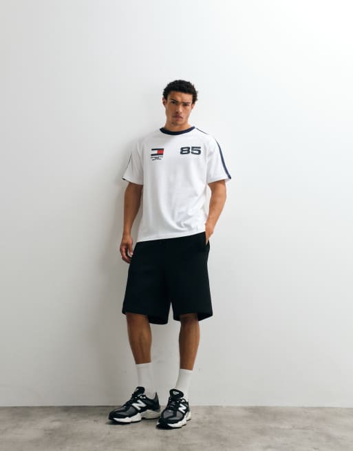 Tommy Hilfiger - World Cup - T-shirt comoda bianca, 3 di 7