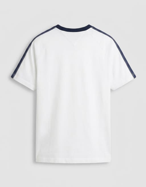 Tommy Hilfiger - World Cup - T-shirt comoda bianca, 7 di 7