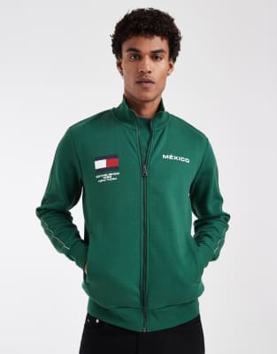 Tommy Hilfiger world cup track jacket in green